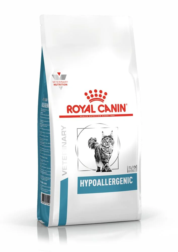 Сухий дієтичний корм Royal Canin Hypoallergenic для котів при харчовій непереносимості деяких інгредієнтів - 400 г