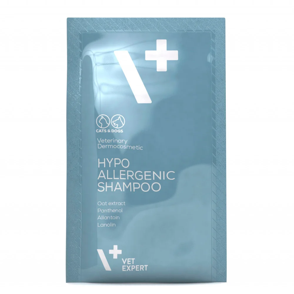 Шампунь гіпоалергений VetExpert Hypoallergenic для собак та котів з чутливою шкірою - 15 мл