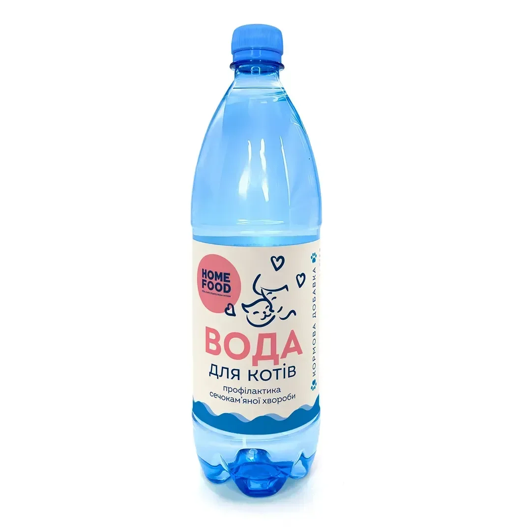 Вода HOME FOOD для котів при сечокамʼяній хвороби - 1 л