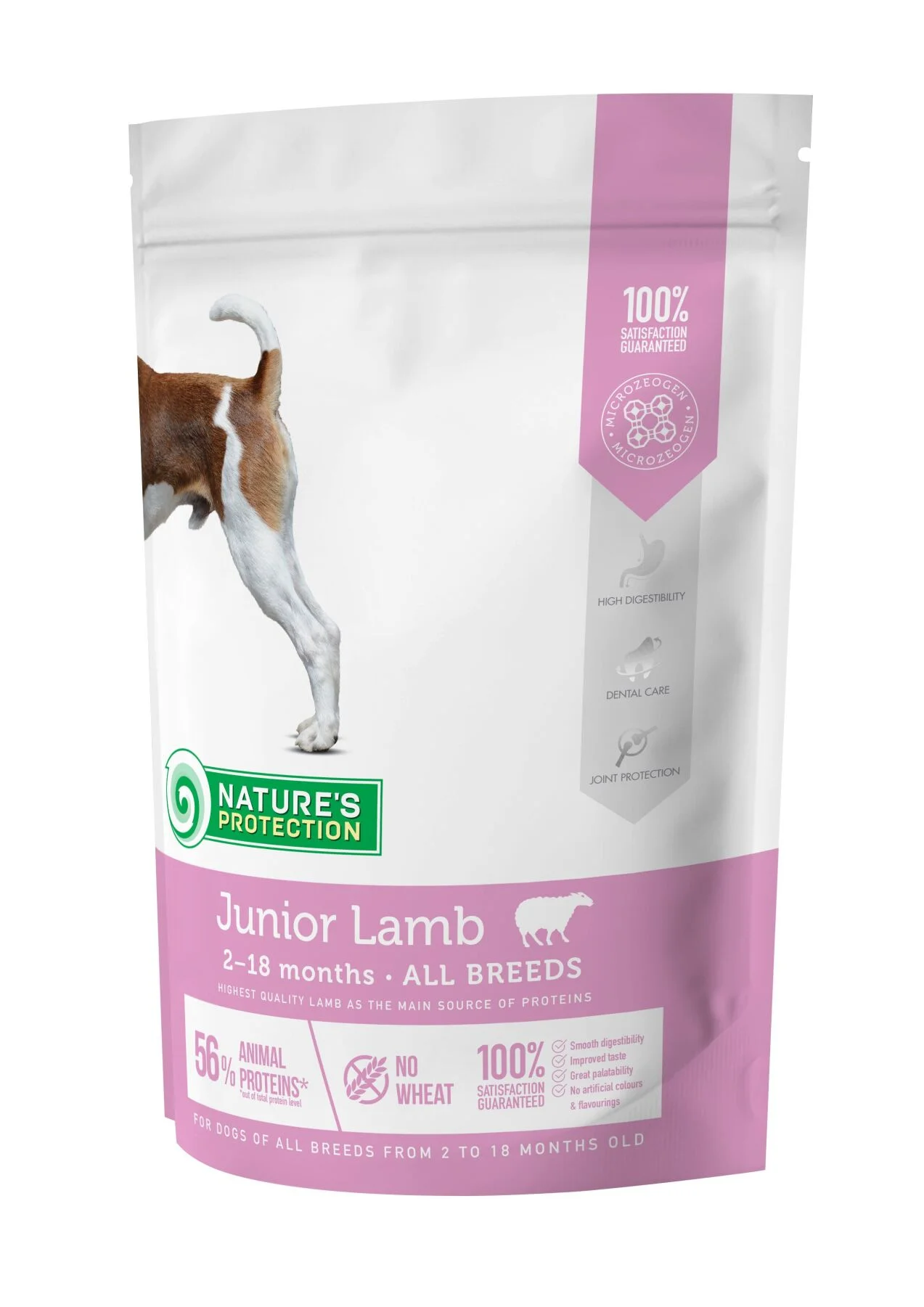Сухий корм Nature's Protection Junior Lamb All breeds для цуценят усіх порід з ягням - 500 г