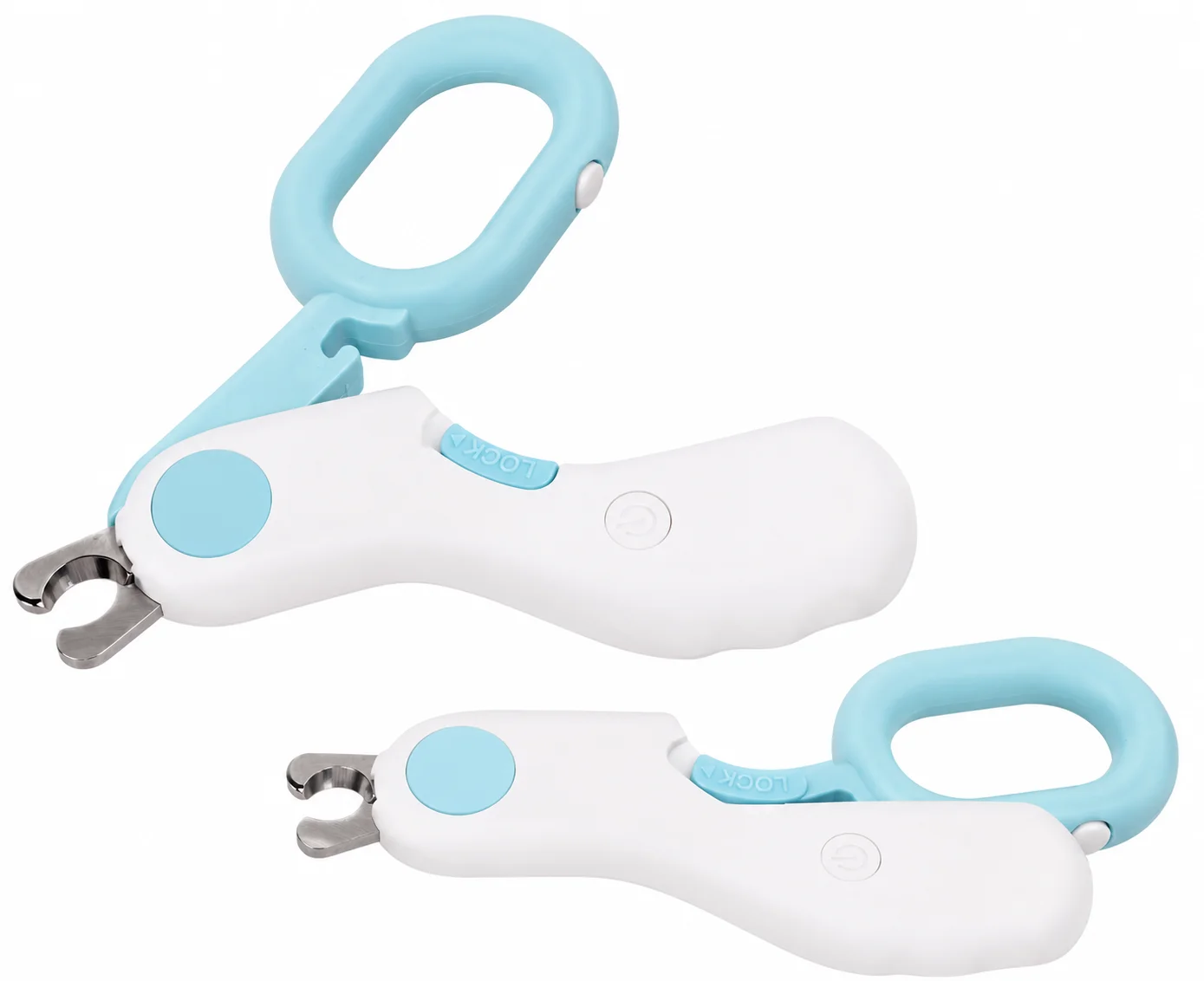 Кігтеріз-ножиці Petgravity mini LED з підсвіткою для домашніх тварин - 10 см