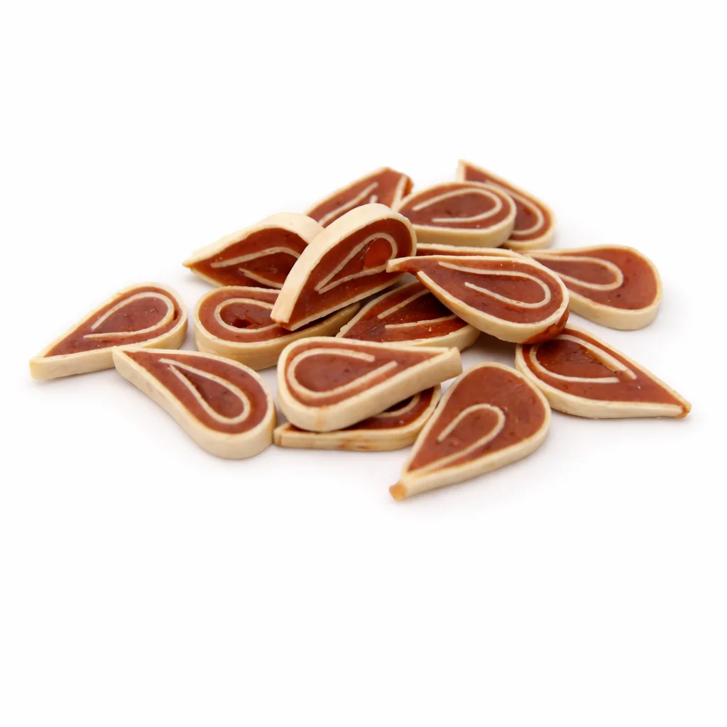 Ласощі для собак "Селянські смаколики" - роли з качкою та тріскою - 1 шт