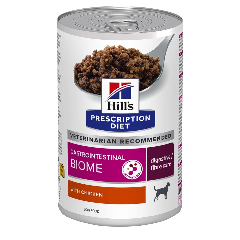 Консервований дієтичний корм Hill's PD Canine Gastrointestinal Biome Chicken для собак при діареї та розладах травлення - 370 г
