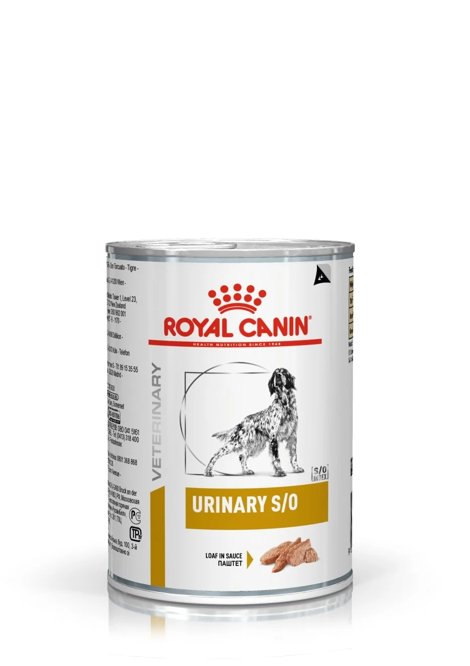 Консервований дієтичний корм Royal Canin Urinary S/O для собак усіх порід при захворюваннях нижніх сечовивідних шляхів - 400 г