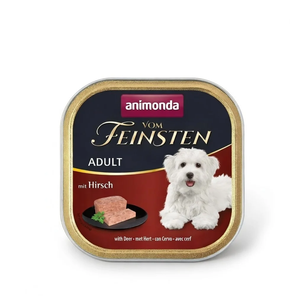 Консервований корм Animonda Vom Feinsten Adult with Deer для дорослих собак усіх порід з олениною - 150 г
