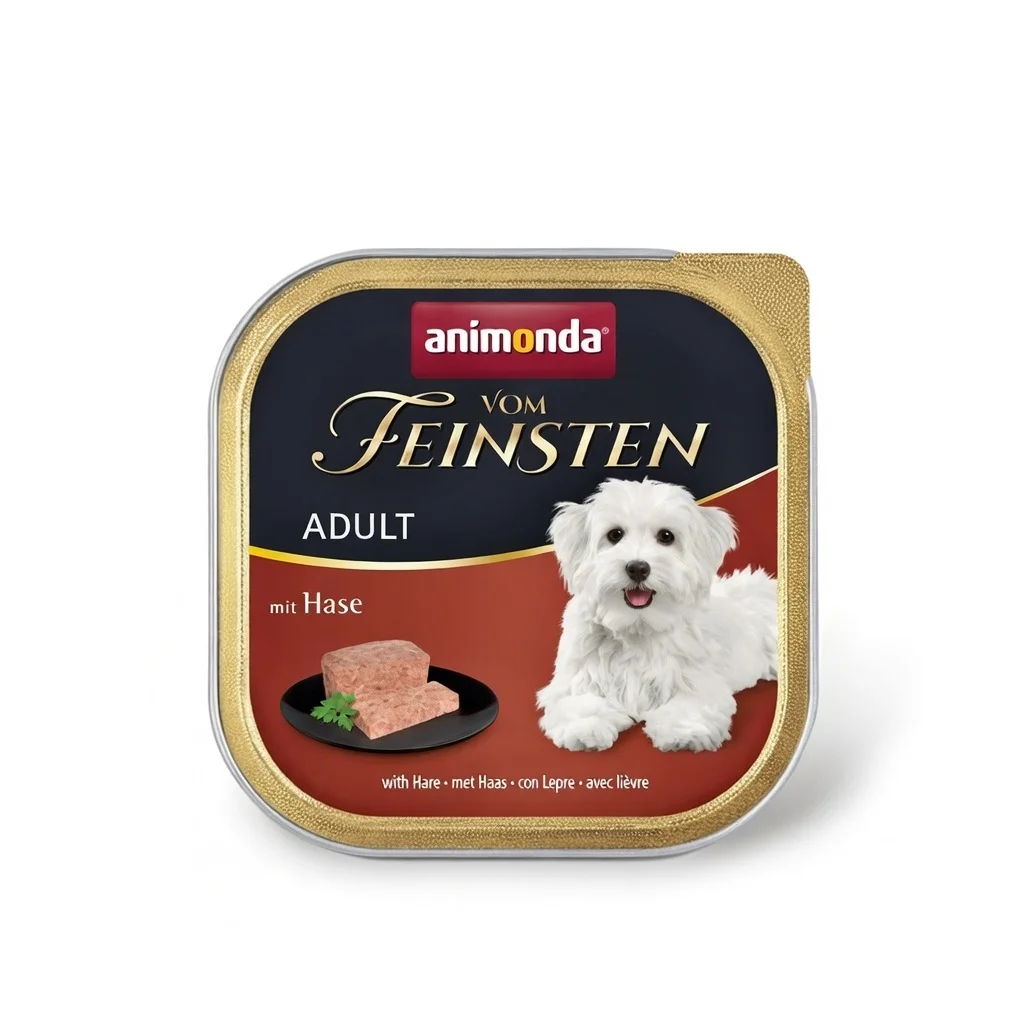 Консервований корм Animonda Vom Feinsten Adult with Rabbit для дорослих собак усіх порід із кроликом - 150 г
