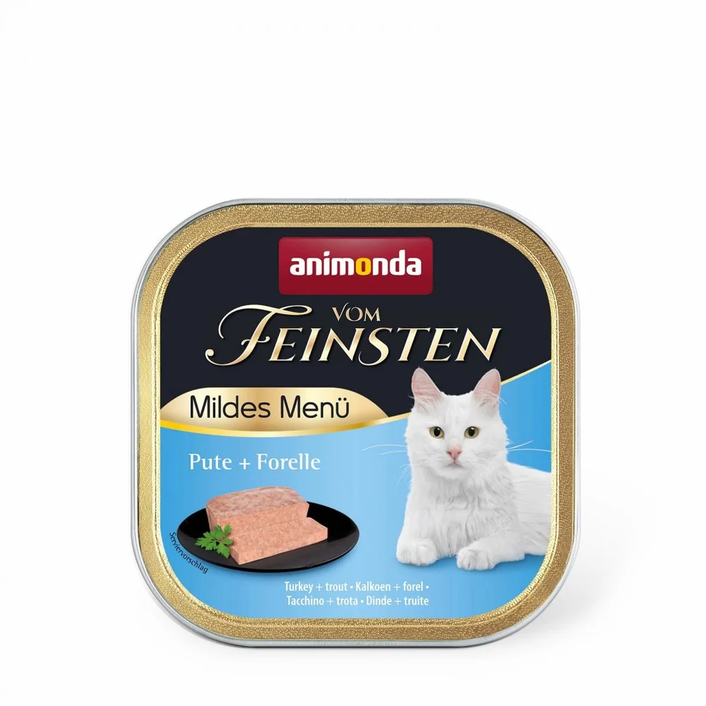 Консервований корм Animonda Vom Feinsten Adult Turkey Trout для дорослих котів з індичкою і фореллю - 100 г