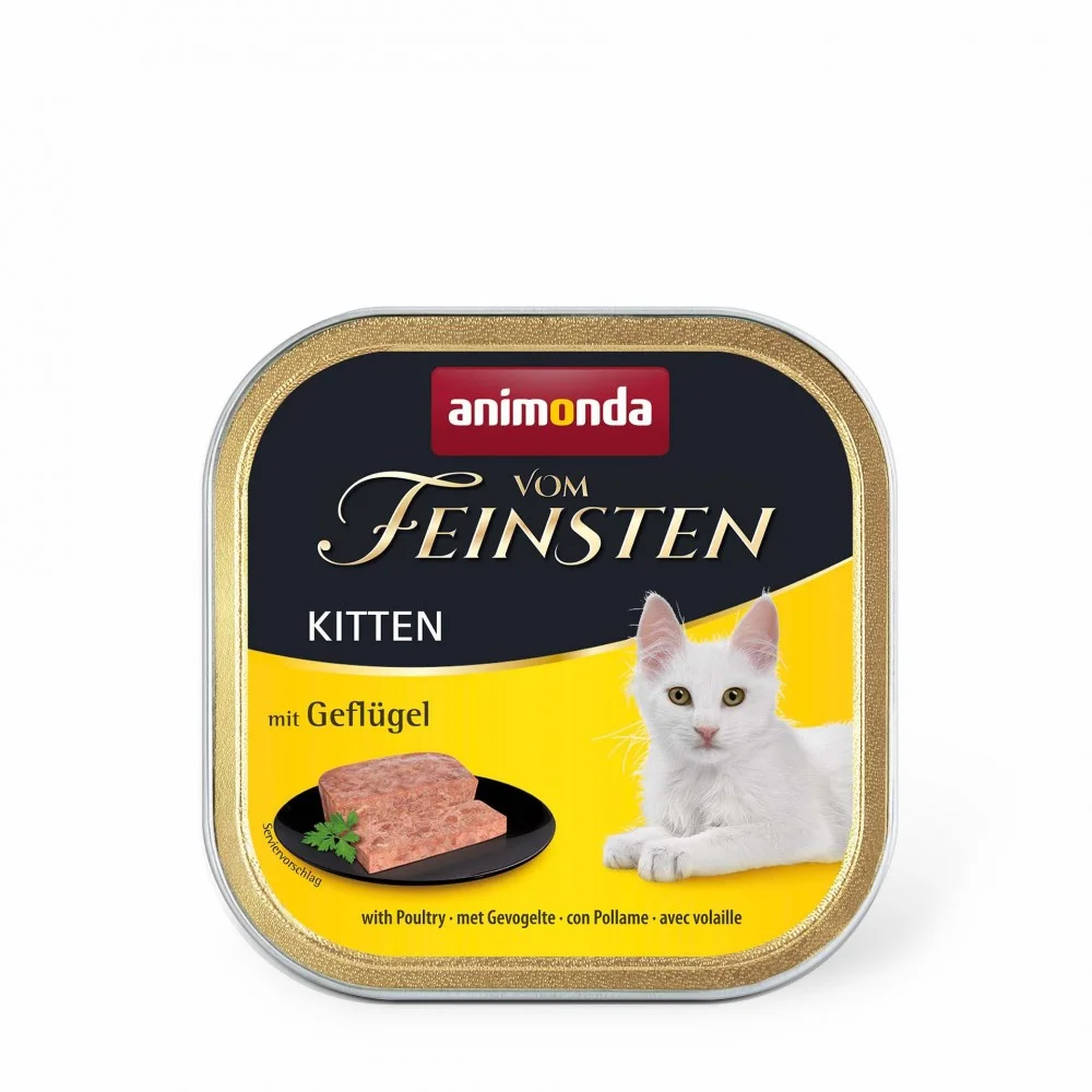 Консервований корм Animonda Vom Feinsten Kitten with Poultry для кошенят із птицею - 100 г