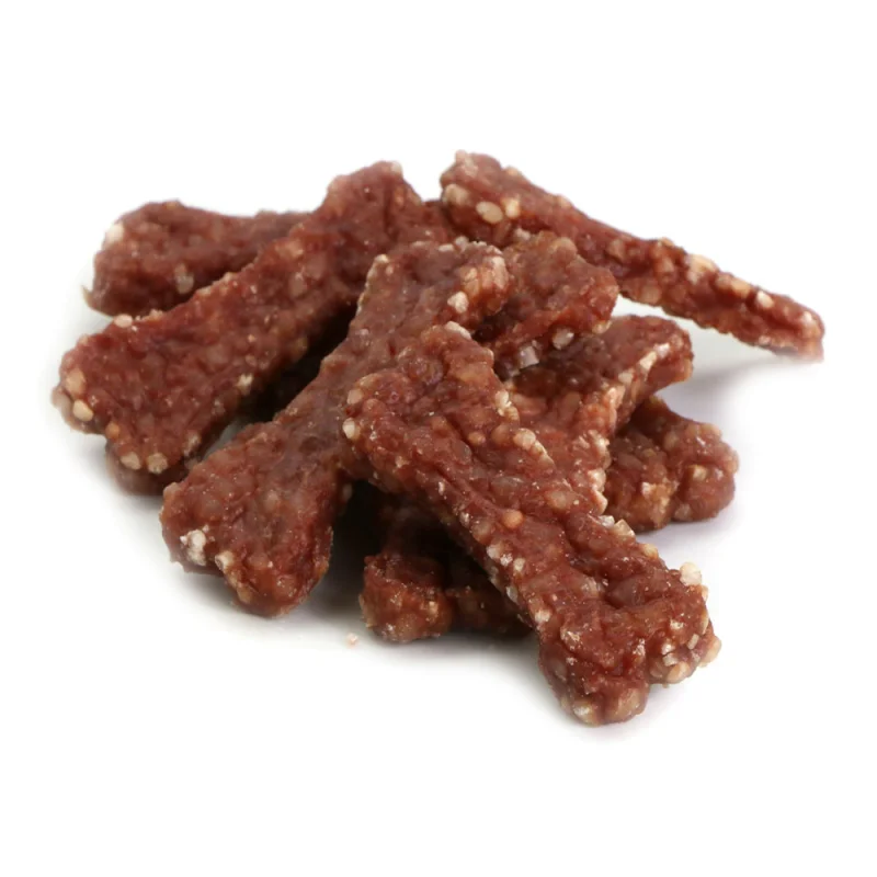 Ласощі для собак "Селянські смаколики" - качка з рисом у формі кісточки - 1 шт