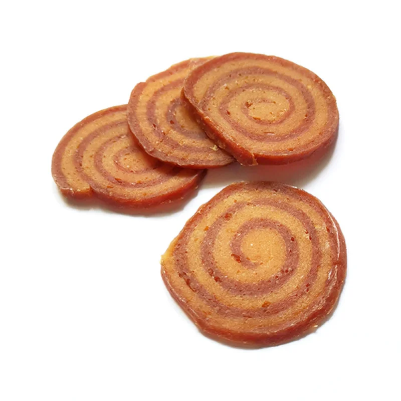 Ласощі для собак "Селянські смаколики" - рулетики із куркою та качкою - 1 кг