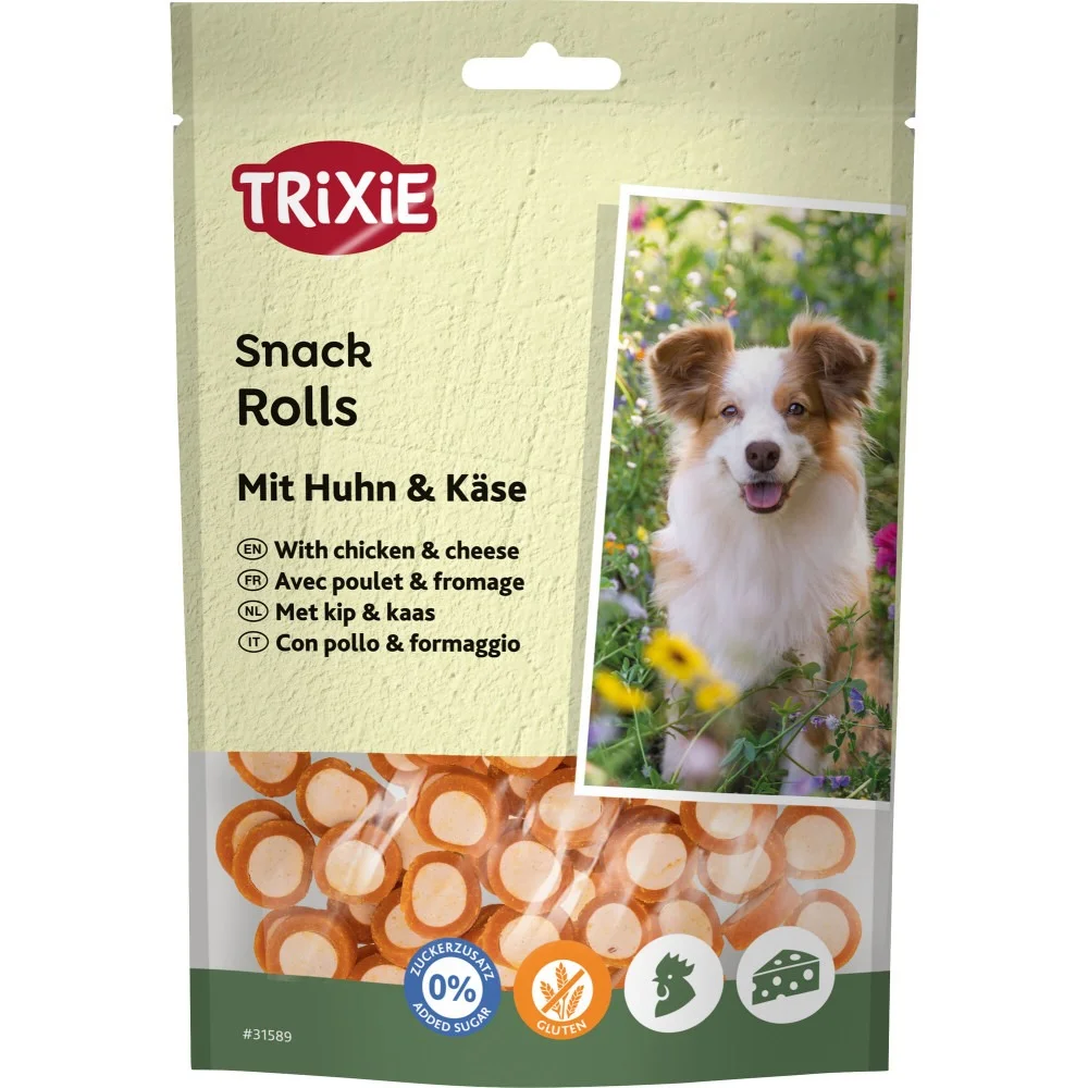 Ласощі для собак Trixie Premio Chicken Cheese Rolls роли з куркою та сиром