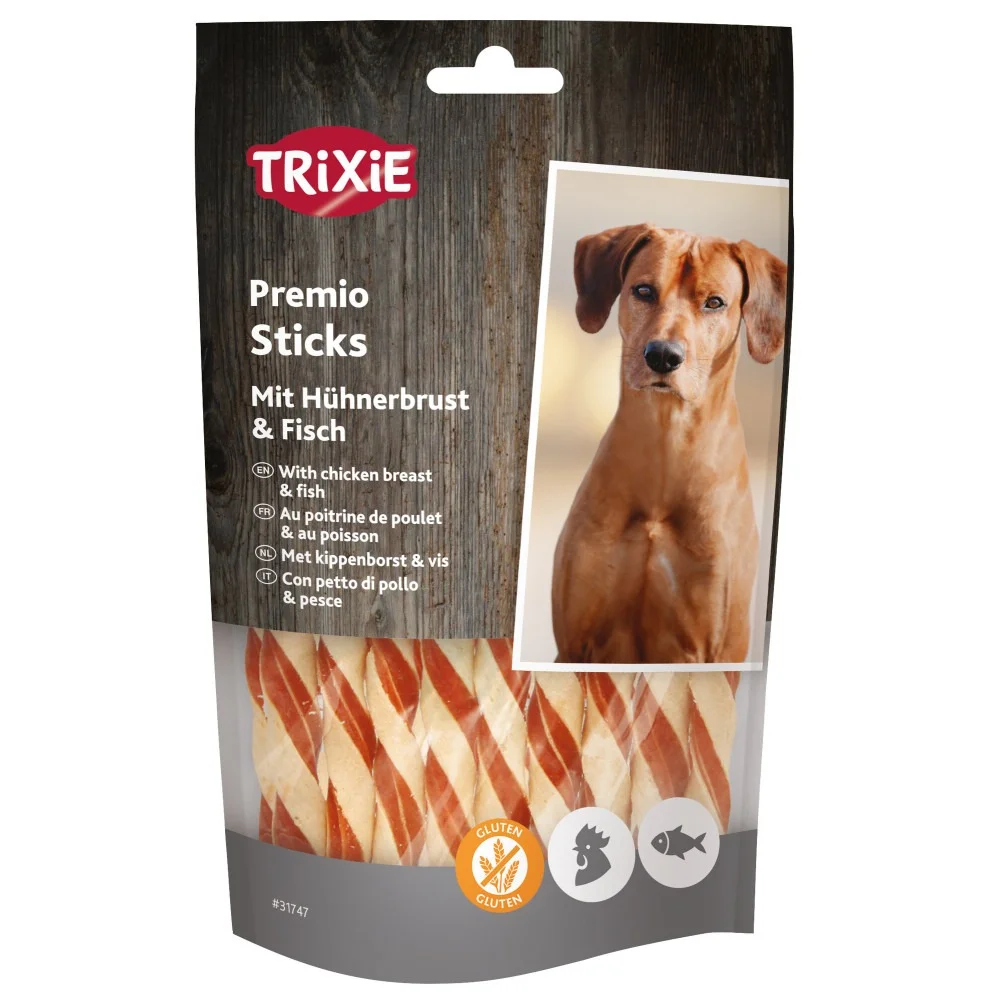 Ласощі для собак Trixie Premio Fish Chicken Sticks палички із куркою та рибою