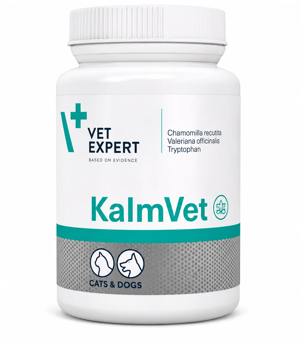 Нутрицевтична добавка Vet Expert KalmVet для зменшення симптомів стресу у котів та собак - 1 таблетка