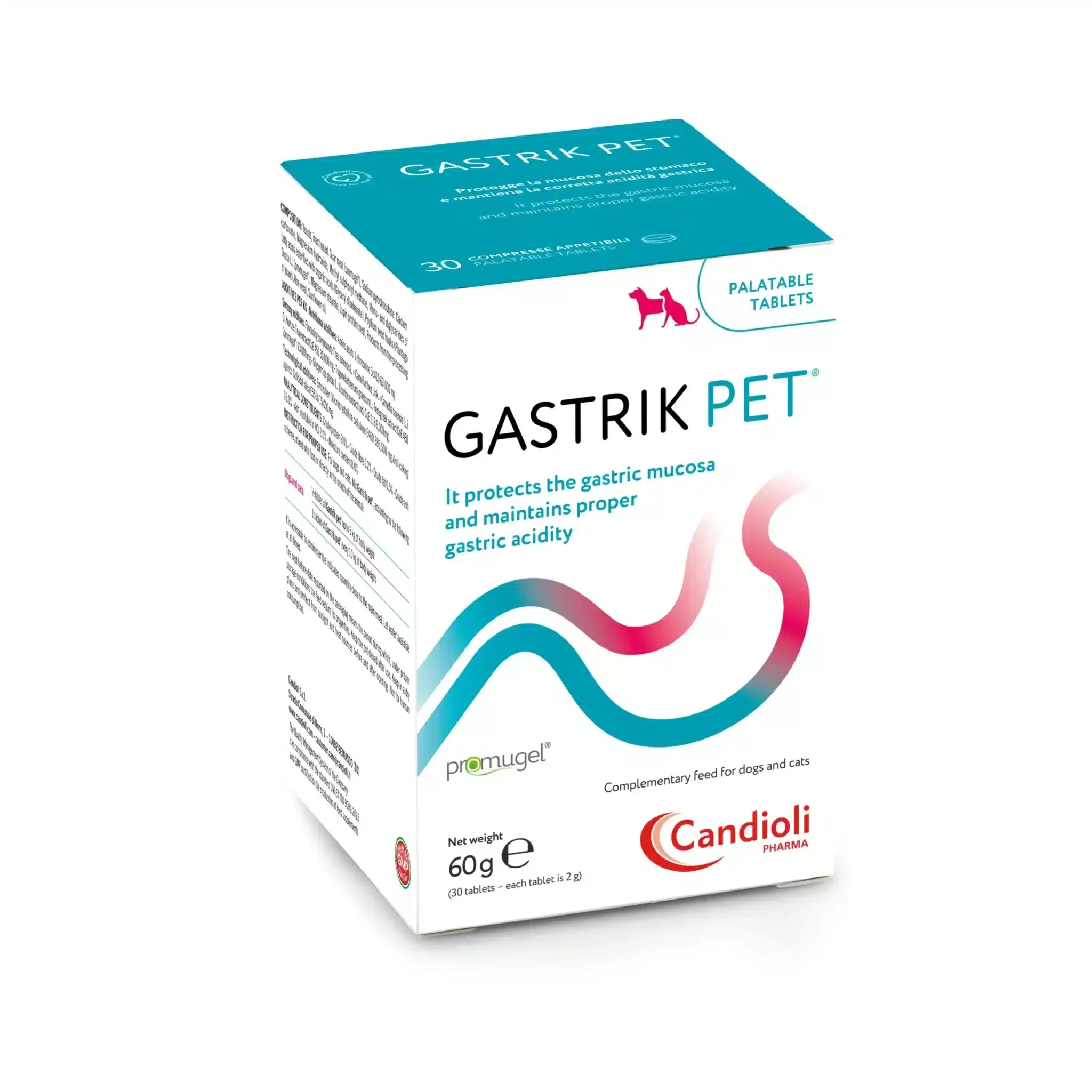 Гастропротектор у формі таблеток Gastrik Pet для котів та собак - 1 таблетка
