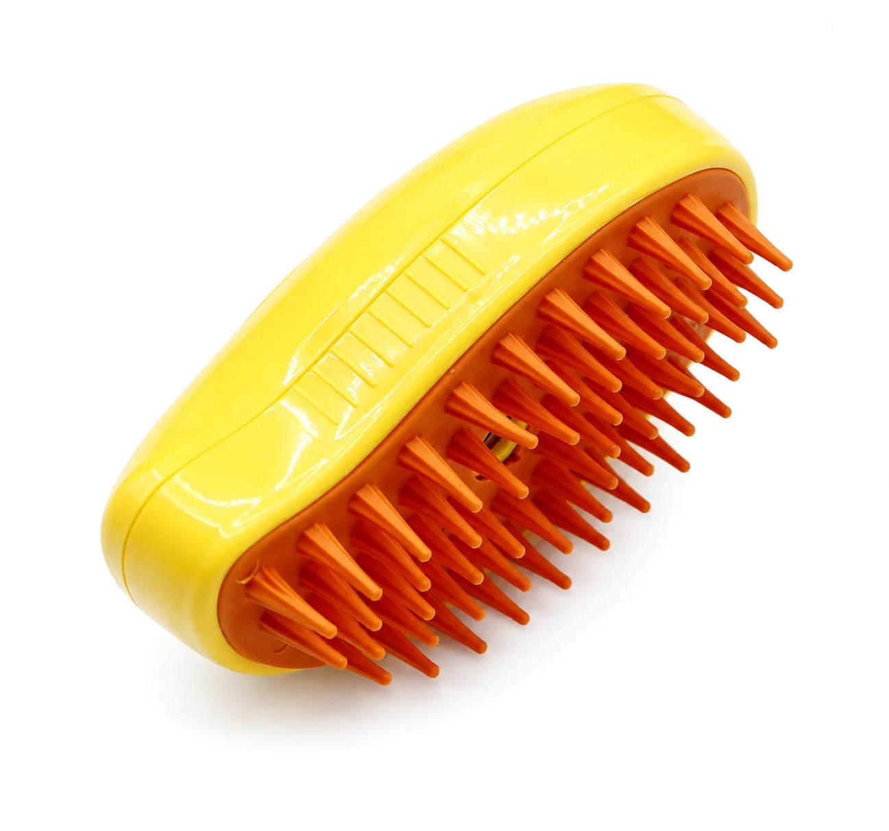 Парова щітка-масажер Pet Spay Massage Brush для вичісування шерсті - Жовтий