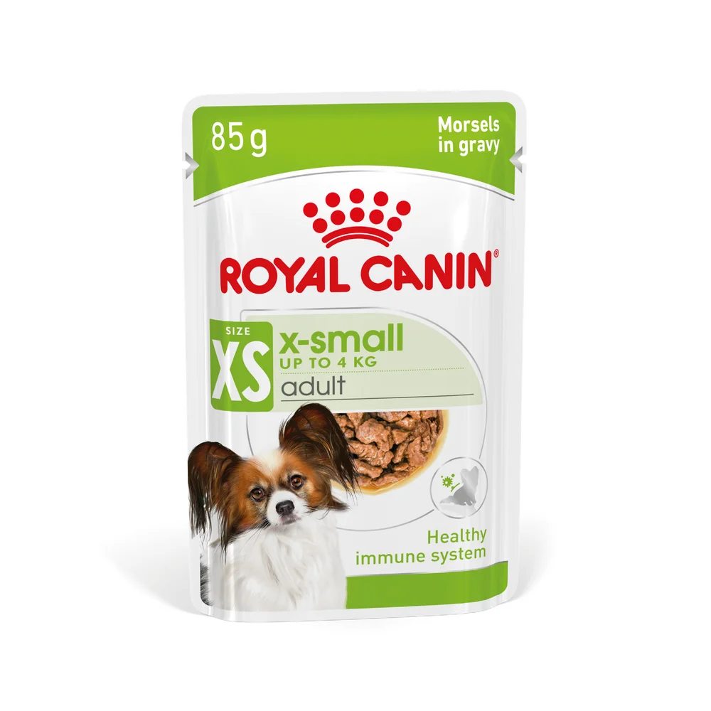 Вологий корм Royal Canin X-small Adult для собак мініатюрних порід - шматочки в соусі - 85 г