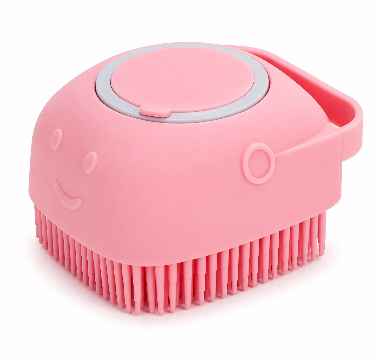 Щітка-диспенсер Dog Bath Brush для шампуню - 8х6 см