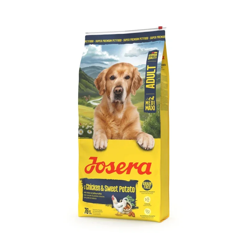 Сухий корм Josera Chicken & Sweet Potato для собак середніх та великих порід із куркою - 900 г